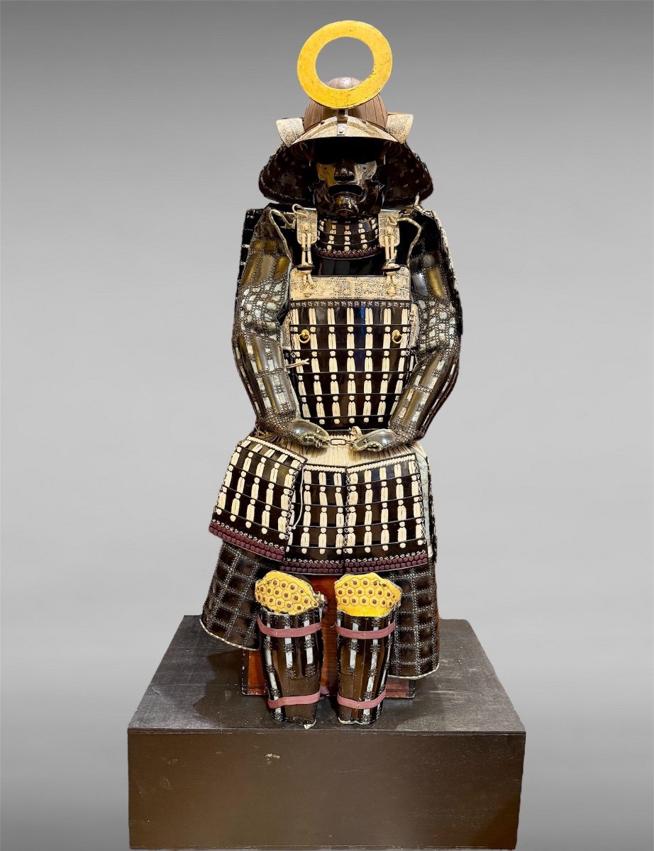 Armure Complète De Samuraï -kabuto signe ki muneh Période Edo (1603 - 1868).