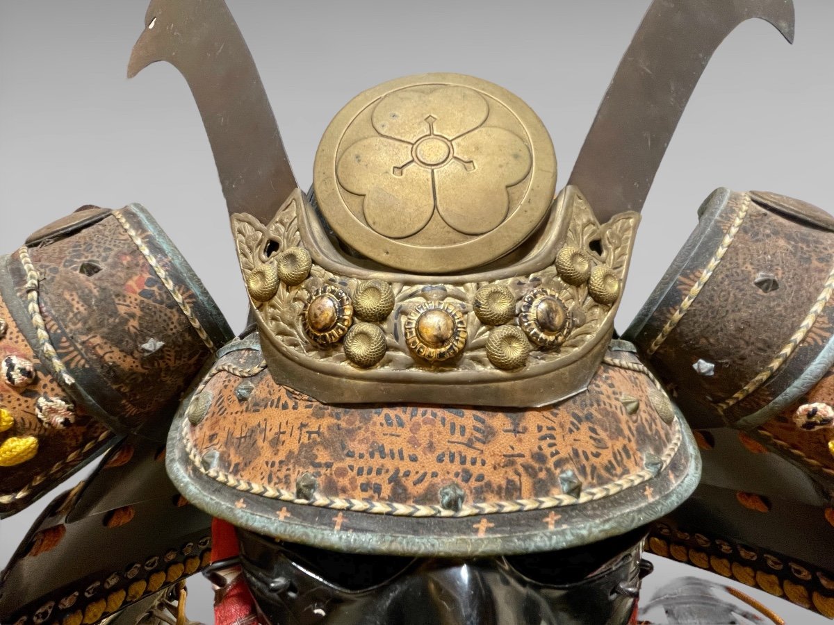 Armure Complète De Samuraï - Période showa(1926-1989)-photo-3