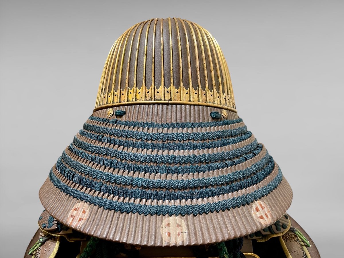 Armure Complète De Samuraï  du clan SHIMAZU- Période Edo (1603 - 1868).-photo-2