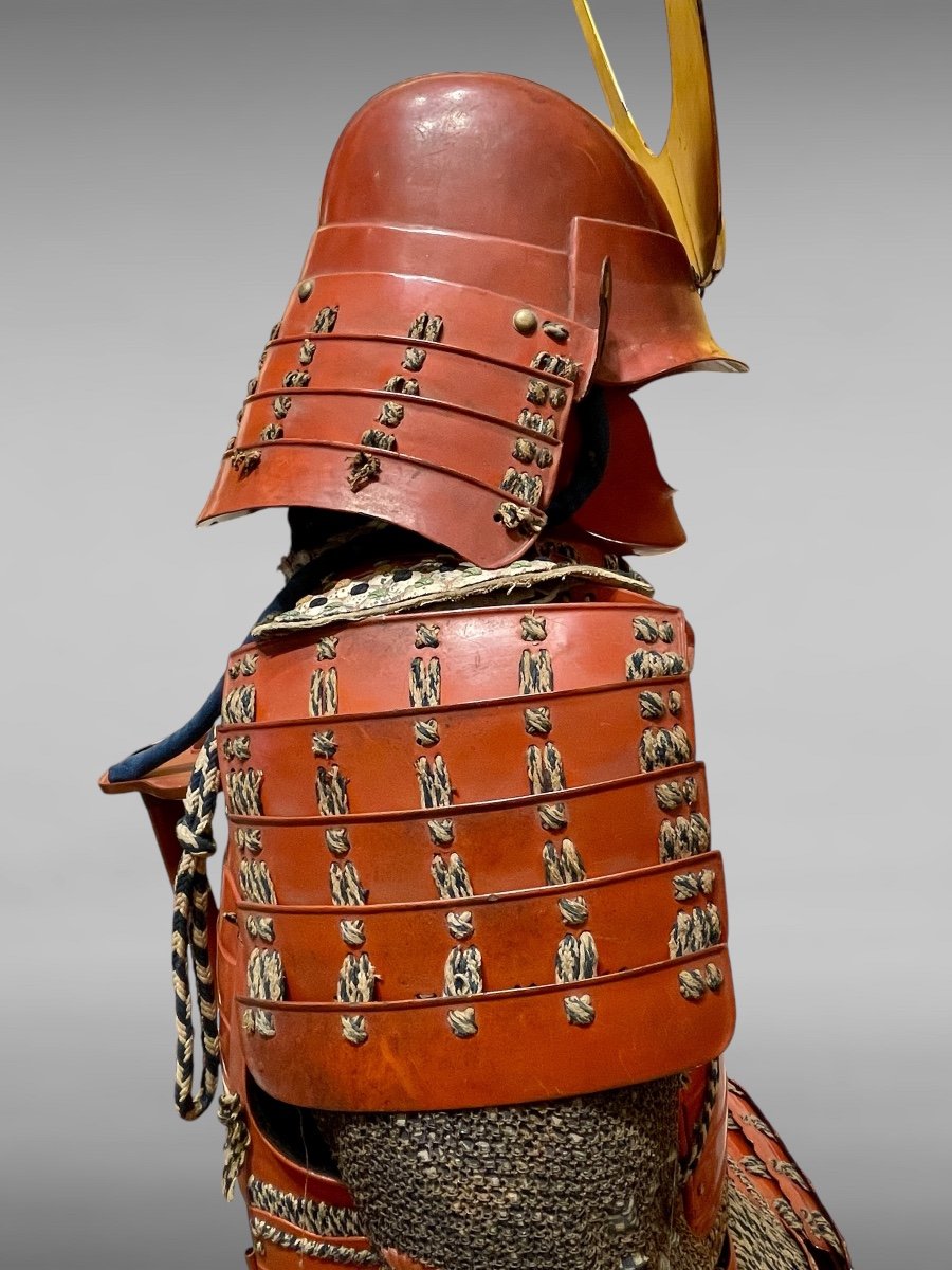 Full Samurai Armor - Edo Period (1603 - 1868).-photo-3