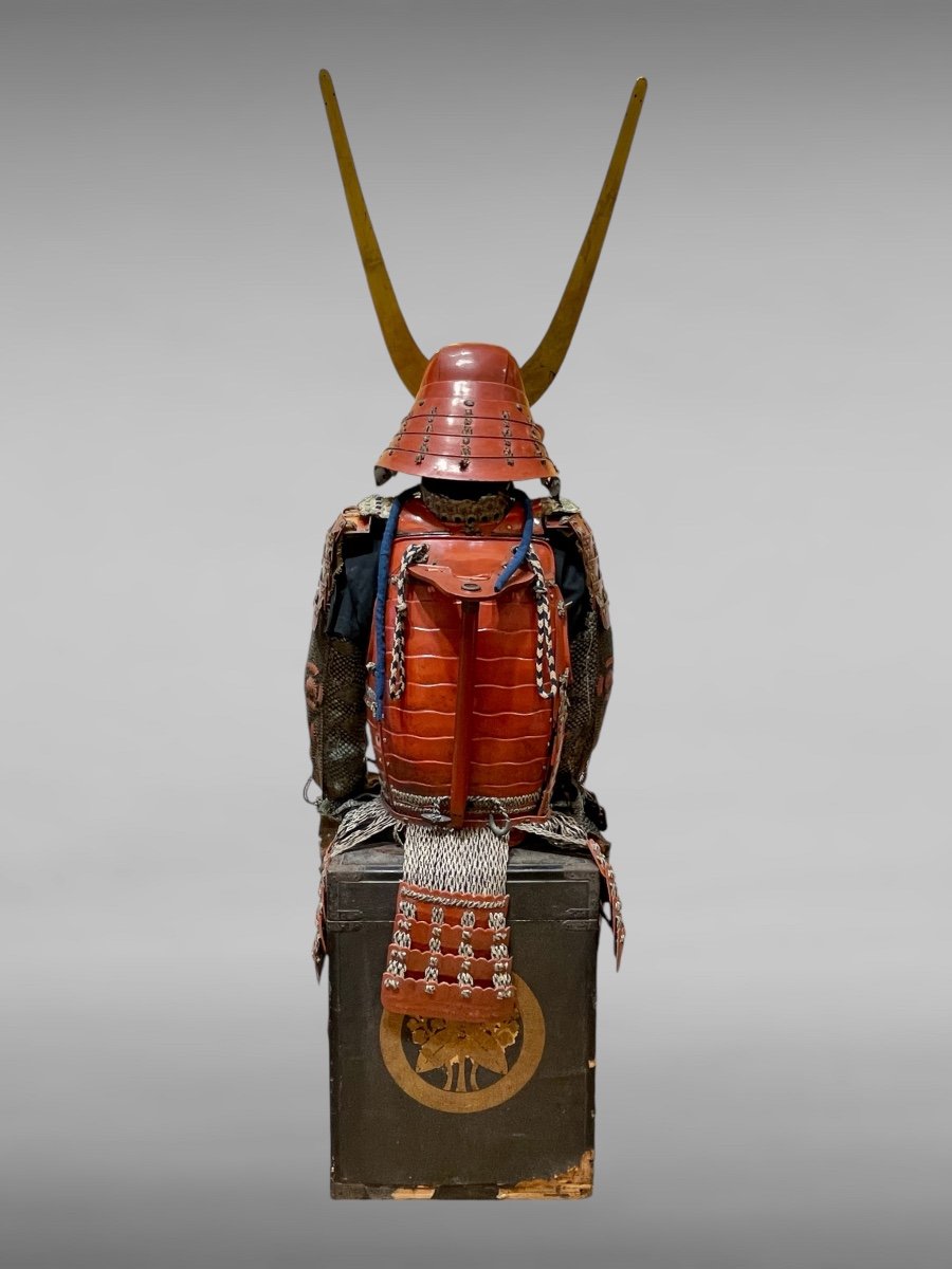 Full Samurai Armor - Edo Period (1603 - 1868).-photo-4