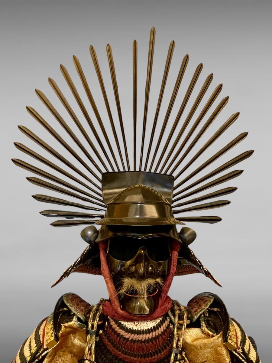 Armure Complète De Samuraï - Période Edo (1603 - 1868).-photo-2