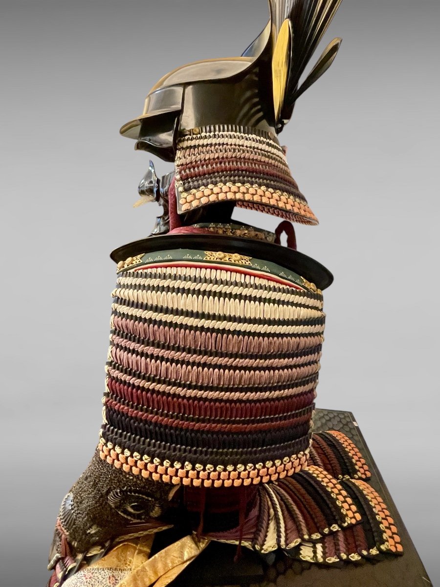 Armure Complète De Samuraï - Période Edo (1603 - 1868).-photo-3