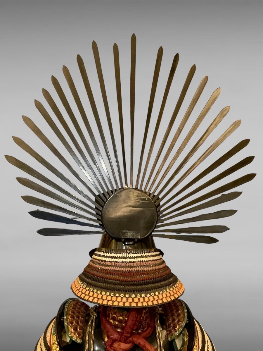 Armure Complète De Samuraï - Période Edo (1603 - 1868).-photo-1