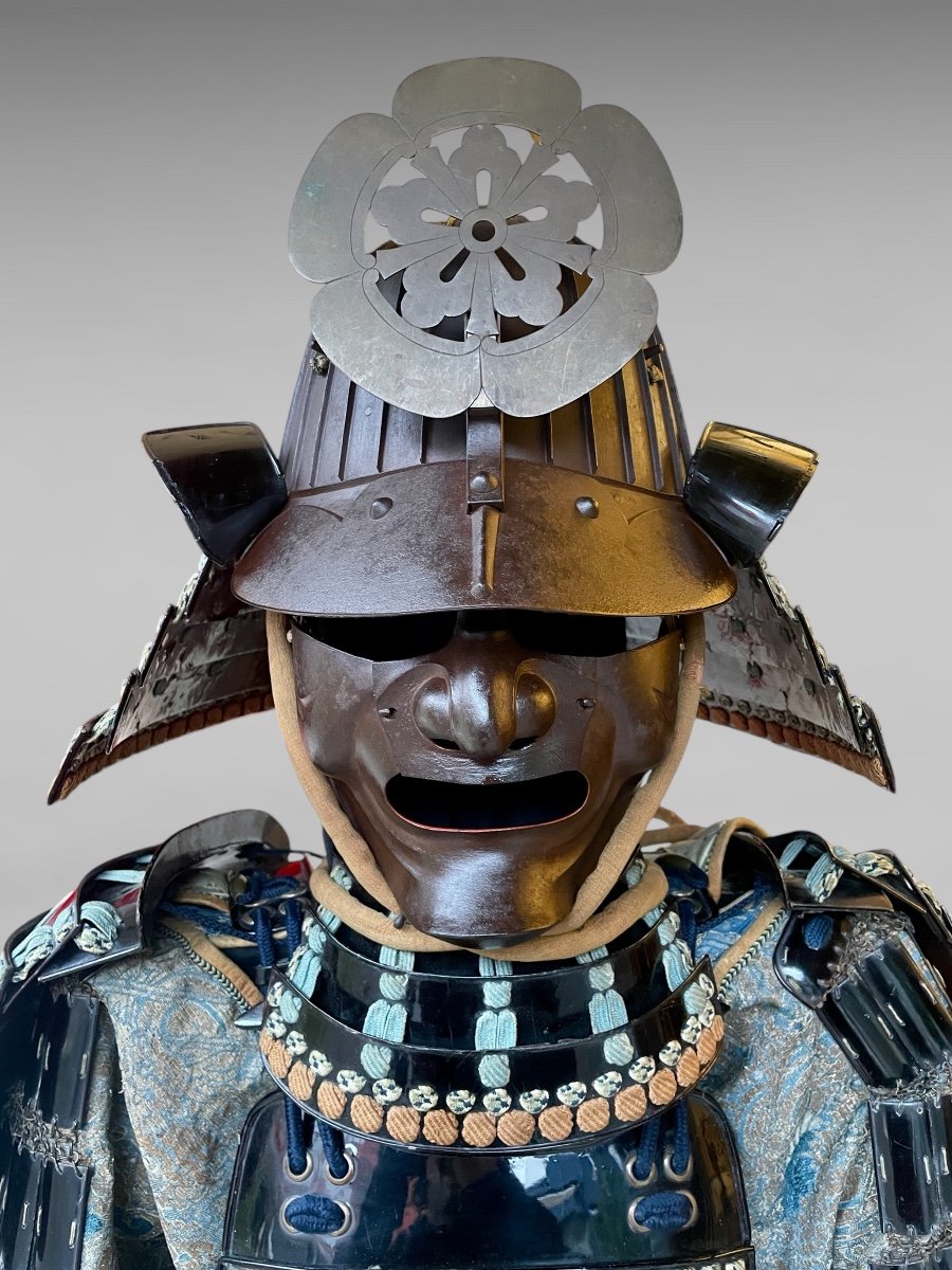 Armure Complète De Samuraï  Du Clan Oda - Période Edo (1603 - 1868).-photo-2