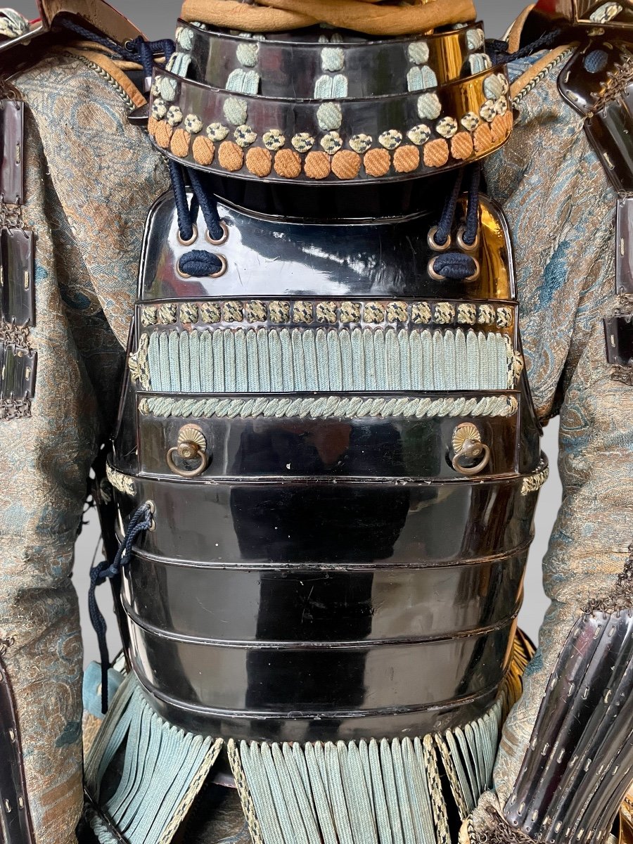 Armure Complète De Samuraï  Du Clan Oda - Période Edo (1603 - 1868).-photo-4