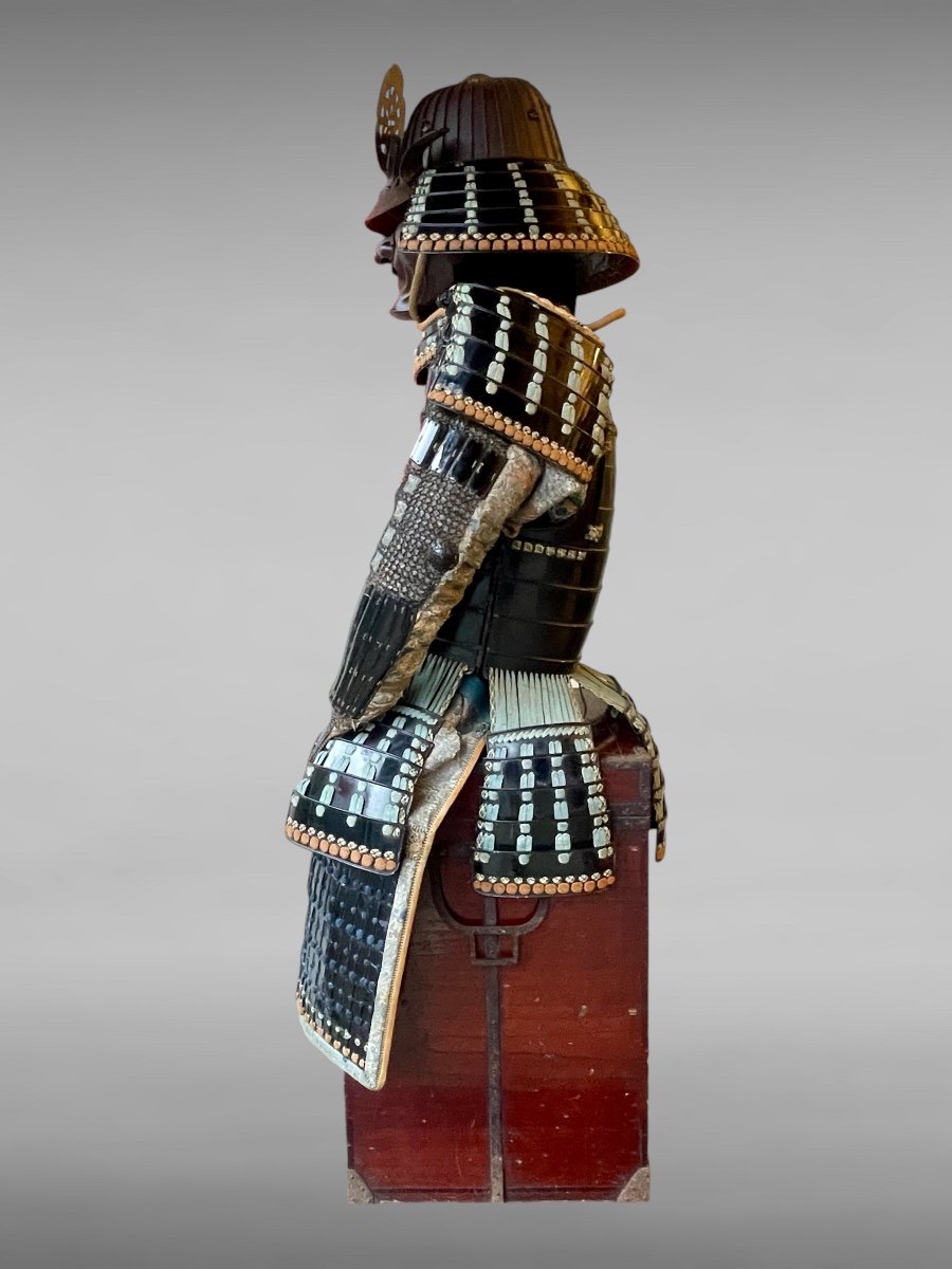 Armure Complète De Samuraï  Du Clan Oda - Période Edo (1603 - 1868).-photo-2