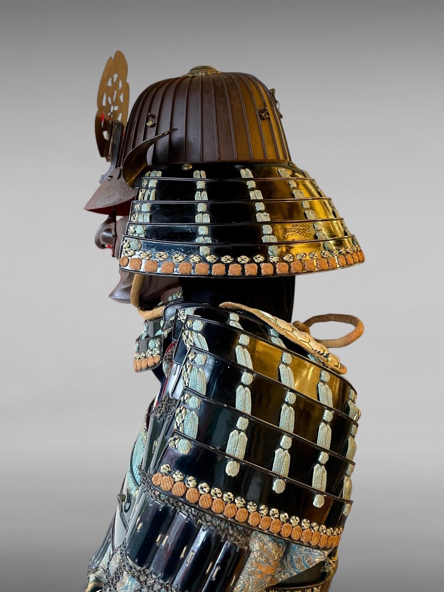 Armure Complète De Samuraï  Du Clan Oda - Période Edo (1603 - 1868).-photo-3