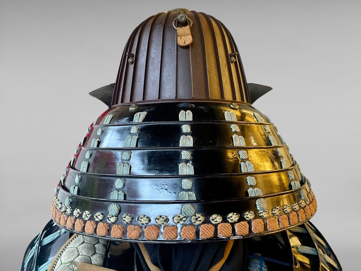 Armure Complète De Samuraï  Du Clan Oda - Période Edo (1603 - 1868).-photo-4