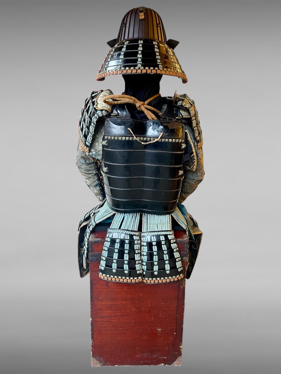 Armure Complète De Samuraï  Du Clan Oda - Période Edo (1603 - 1868).-photo-5