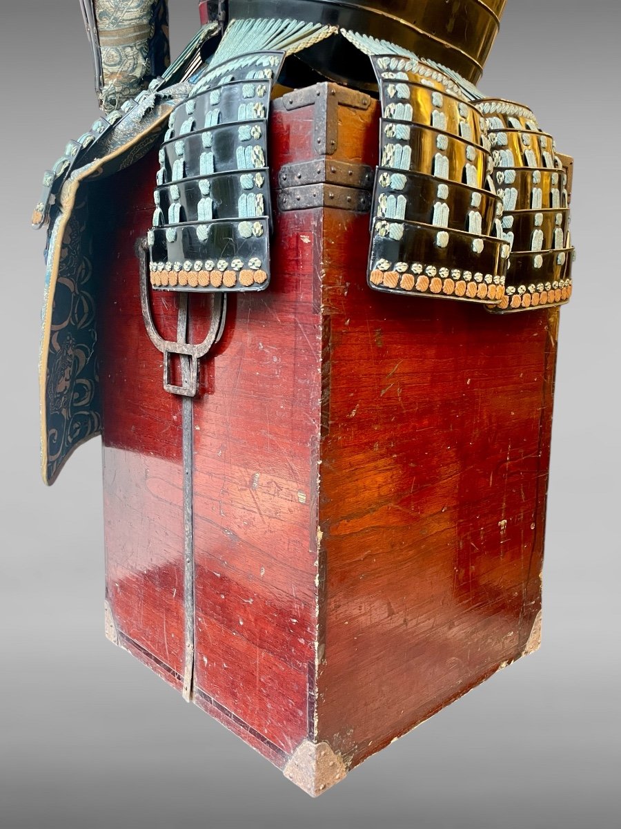 Armure Complète De Samuraï  Du Clan Oda - Période Edo (1603 - 1868).-photo-6