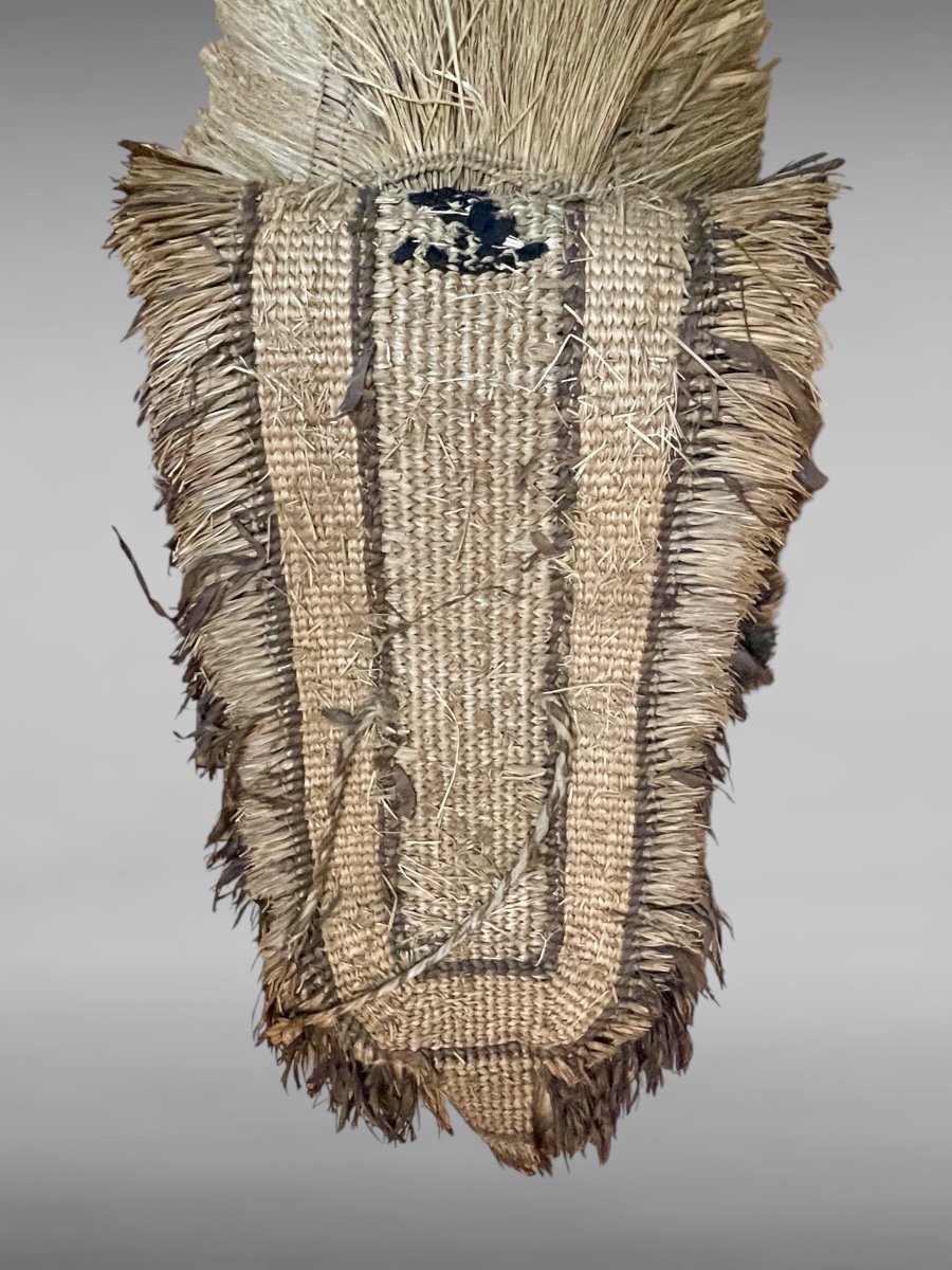 Ainu Culture - Rainwear Made From Woven Plant Fiber - 19th Century. -photo-5