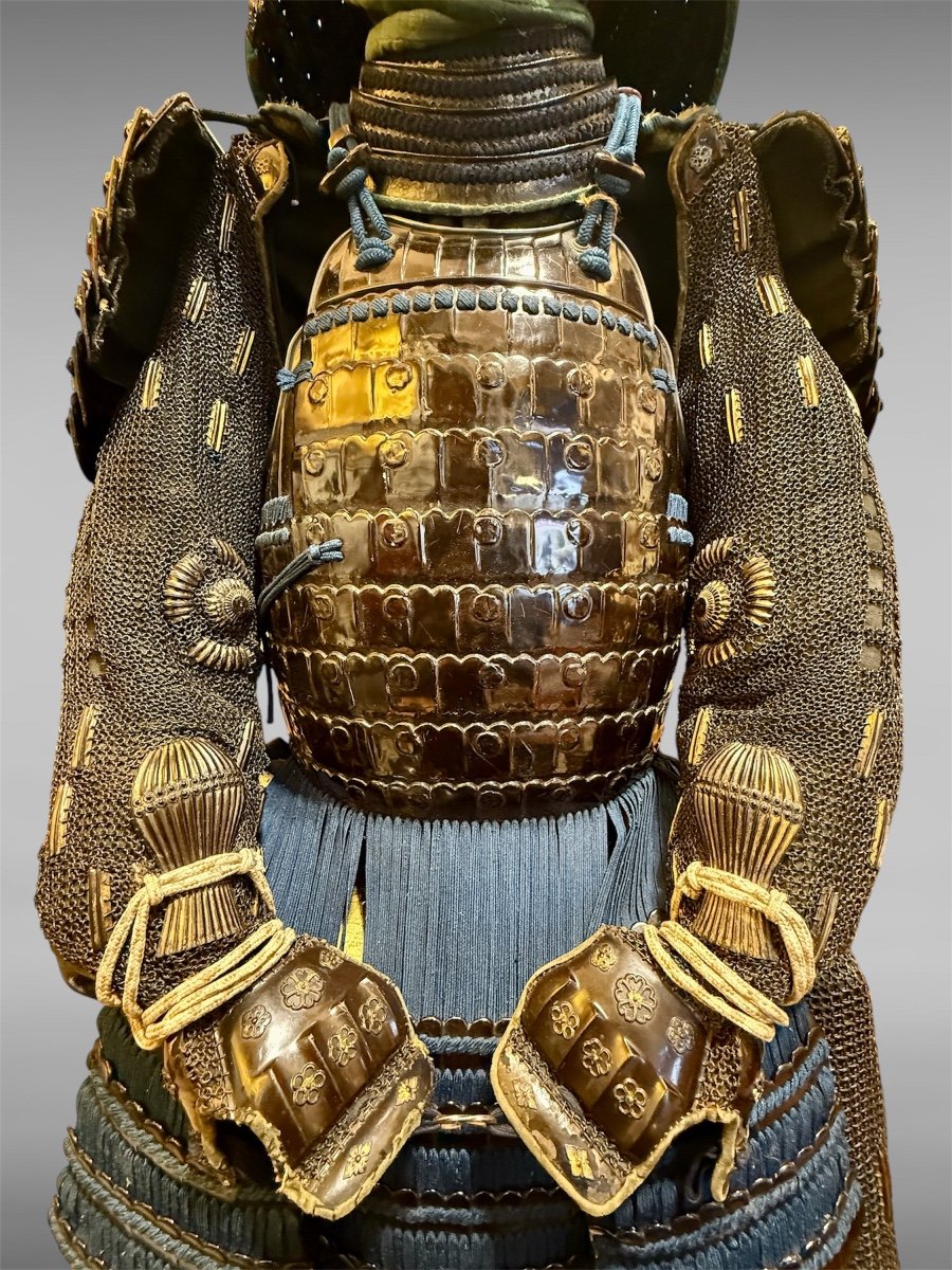 Full Samurai Armor - Edo Period (1603 - 1868).-photo-4