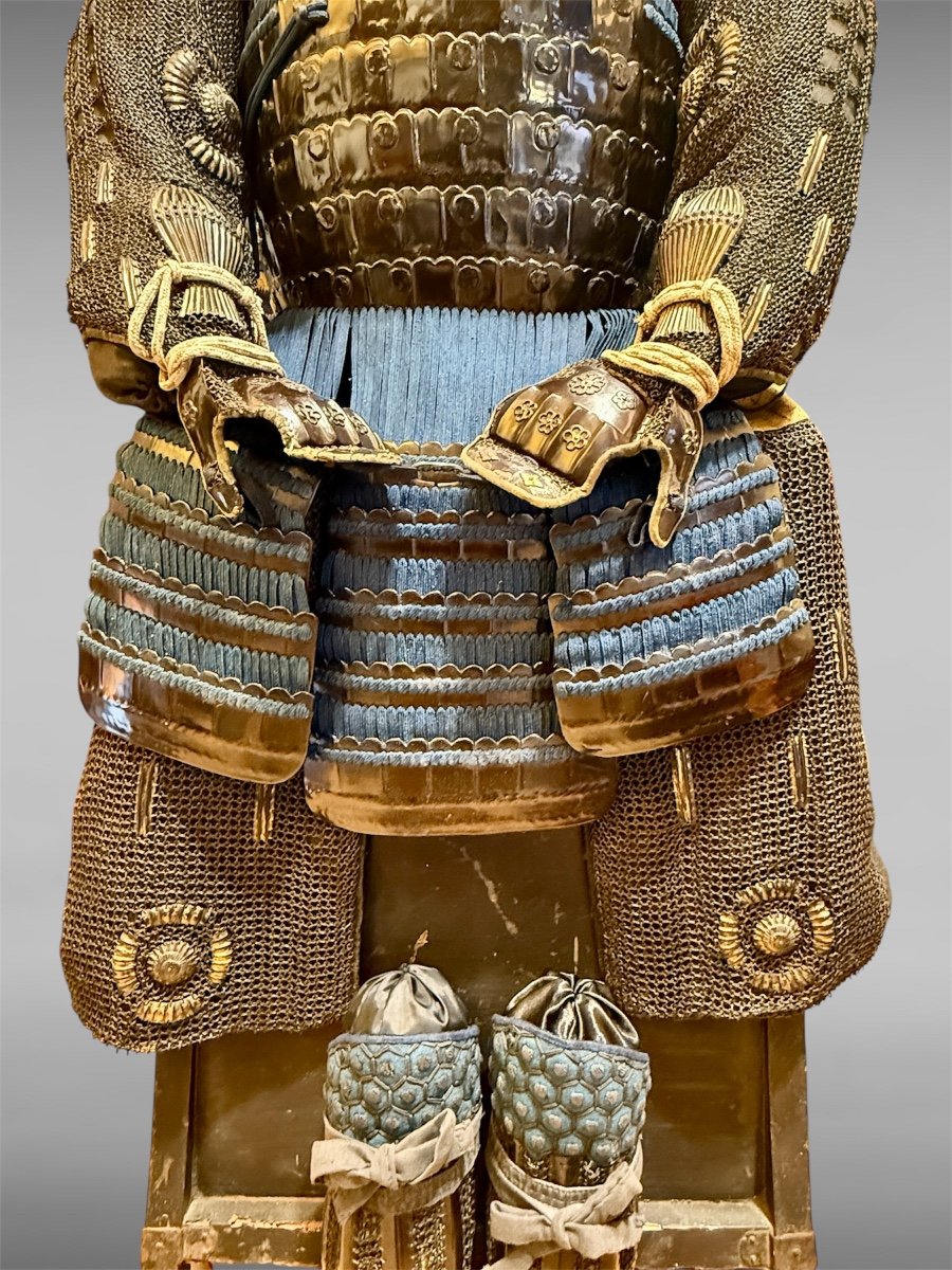 Armure Complète De Samuraï - Période Edo (1603 - 1868).-photo-1