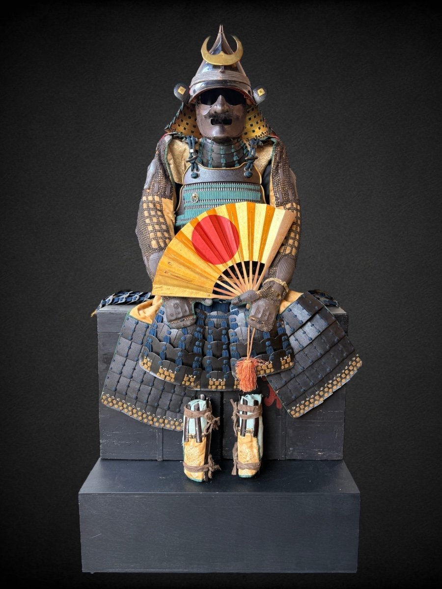 Full Set Of Samurai Armor From The Miyoshi Clan - Edo Period (1603 - 1868).