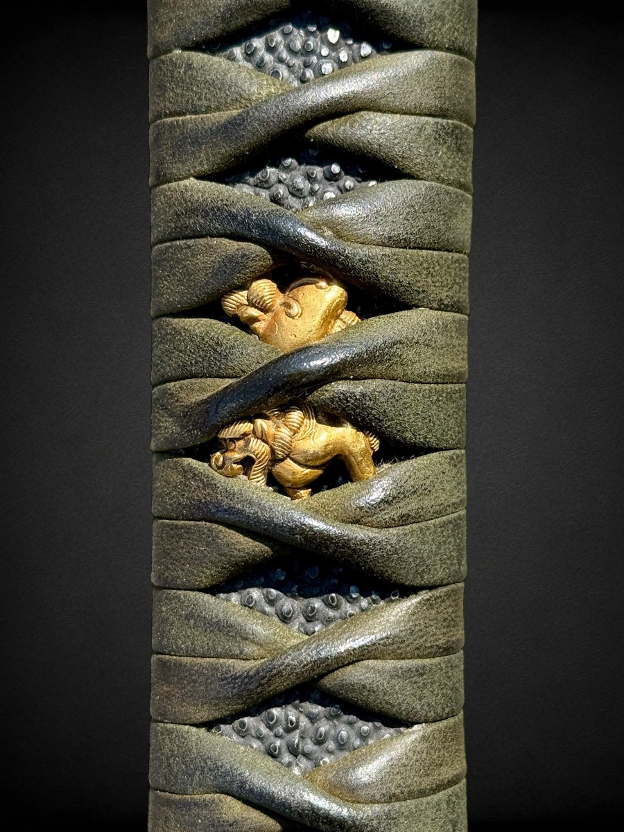 Japanese Katana Sword, Blade Mounted In Shirasaya, Certificate - Early Edo, Late 17th Century-photo-3