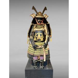 Armure Complète De Samuraï  Du Clan Fukushima -Yoroi  XX Eme Siècle Environ Des Annees 1950/60