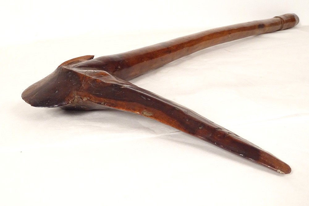 Puzzle Kanak Mace New Caledonia Melanesia Bird Beak Kagu Nineteenth-photo-7