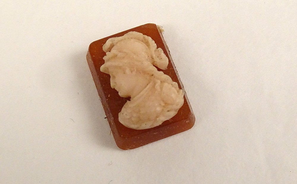 Lot 9 Ancient Cameos Agate Profile Ancient Characters Soldiers Intaglio-photo-6