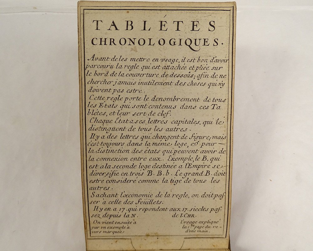 Chronological Tablets Popes Emperors Roys Guillaume Marcel Paris 1682-photo-7