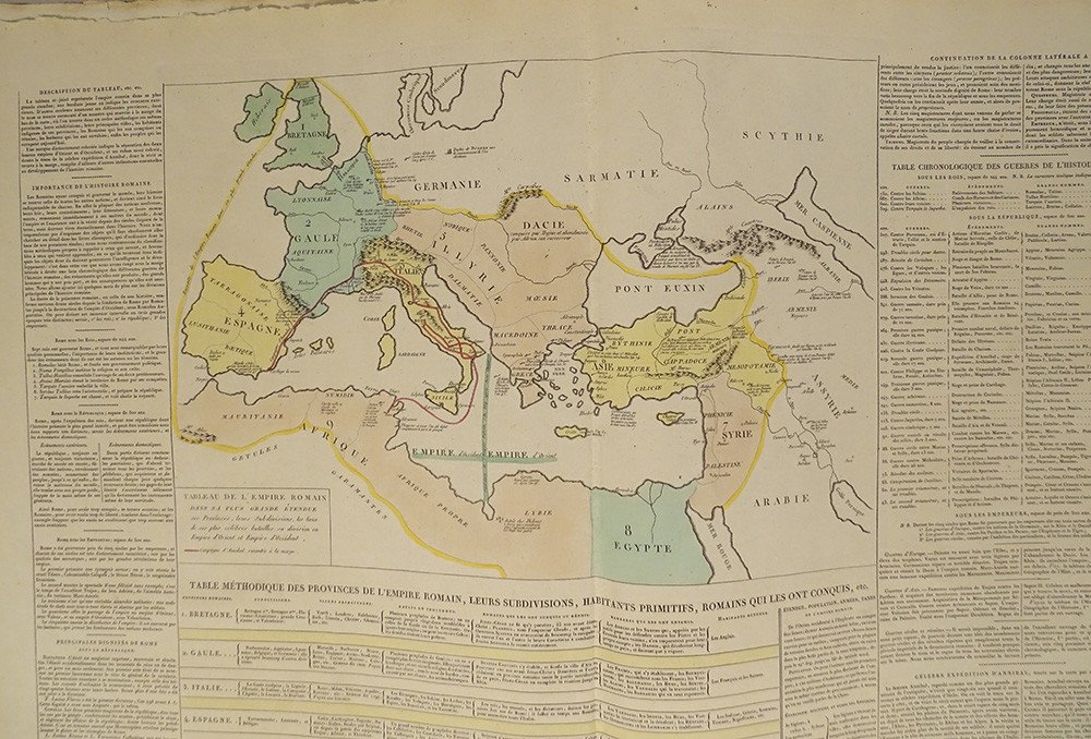 Atlas Historical Genealogical Chronological Geographic Lesage Las Cases-photo-1