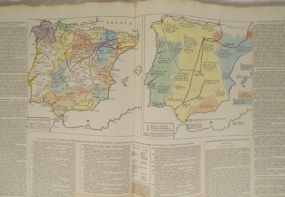 Atlas Historical Genealogical Chronological Geographic Lesage Las Cases-photo-7