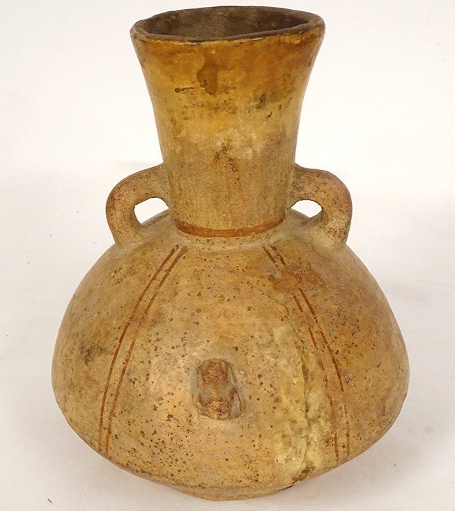 Vase Précolombien Culture Chancay Chimu Pérou Terre Cuite Amérique Andes