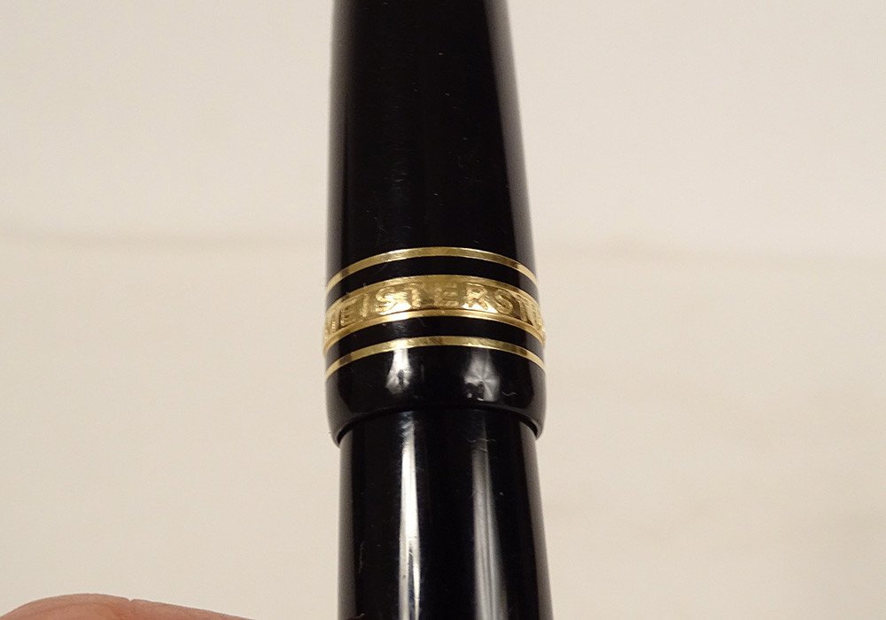 Stylo Bille Montblanc Meisterstuck Classique Résine Noire XXème Siècle-photo-4