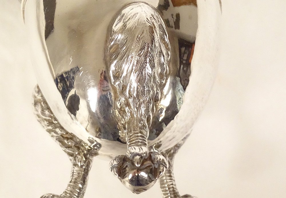 Verseuse Louis XVI Cafetière Argent Fermiers Généraux Paris Aigle XVIIIème-photo-7