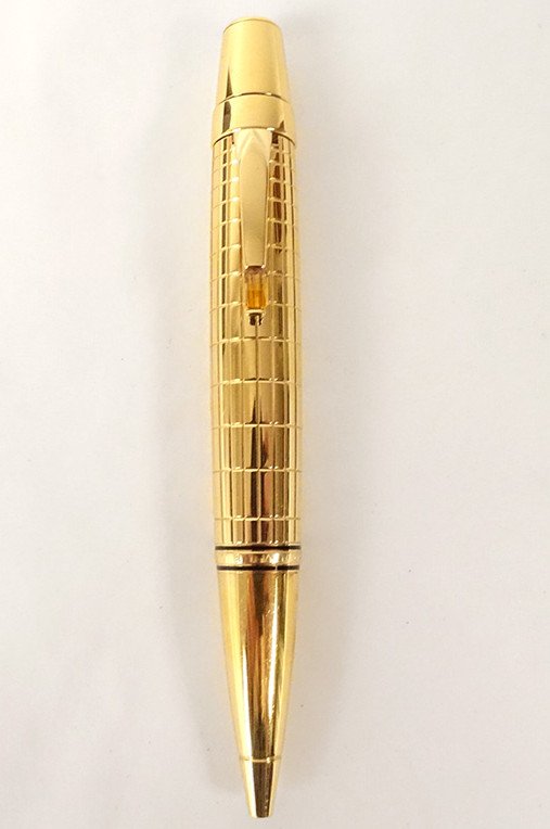 Montblanc Bohème Citrine Ballpoint Pen Gold Metal 20th Century