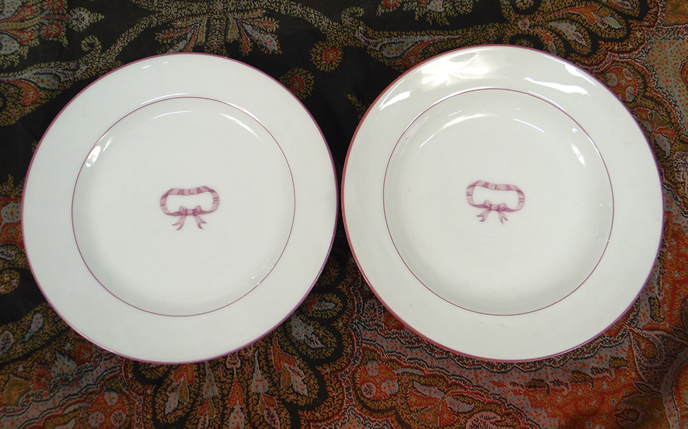 Service Tableware Porcelain 83 Parts Paris Bourgeois Street St-honore Nineteenth-photo-6