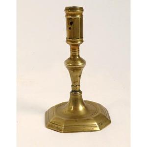 Flambeau Candle Holder Louis XIV Bronze Candlestick Hallmark Im XVIIth XVIIIth
