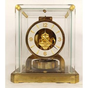 Jaeger-lecoultre Swiss Atmos Clock Perpetual Movement Brass Plexi 20th