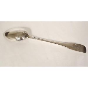 Silver Pot Spoon Farmers General Rennes Chastel Rouvraye Viscount 18th