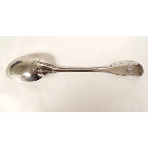 Silver Stew Spoon Farmers General Of Loynes De Goyon Hurlières 18th