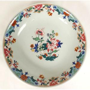 Plat Creux Porcelaine Limoges Raynaud Modèle Puiforcat Yung Tching Chine XXè