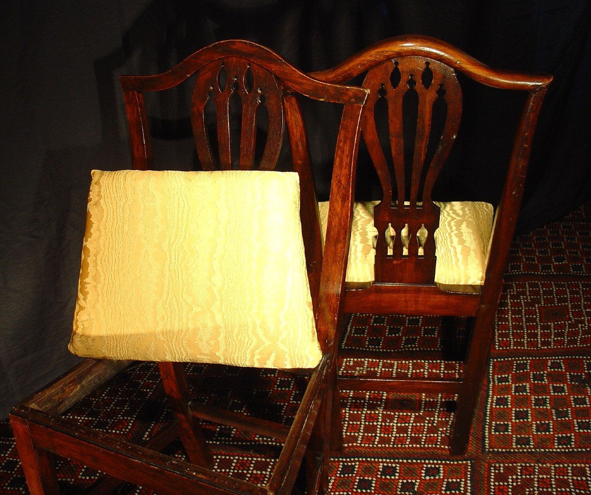 Pair Of 18th Cenury English Chairs-photo-3