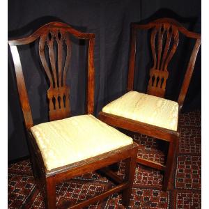 Pair Of 18th Cenury English Chairs