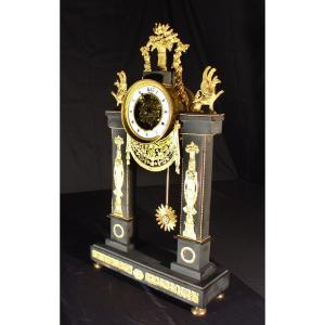 18th Century French Skeleton Clock