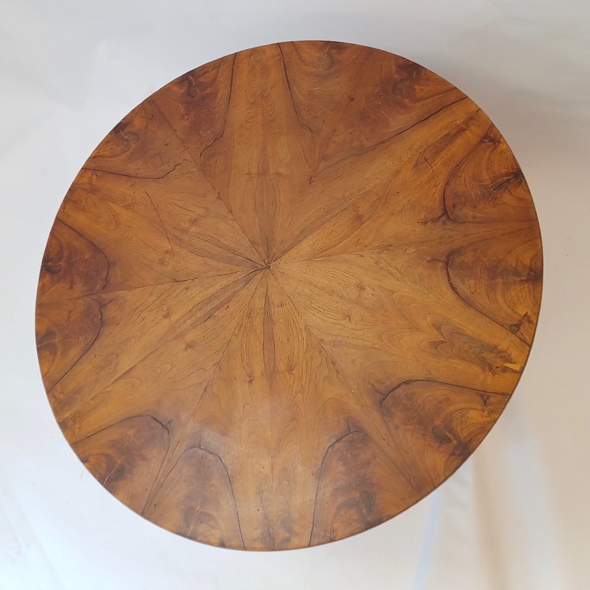 Biedermeier Walnut Table-photo-5