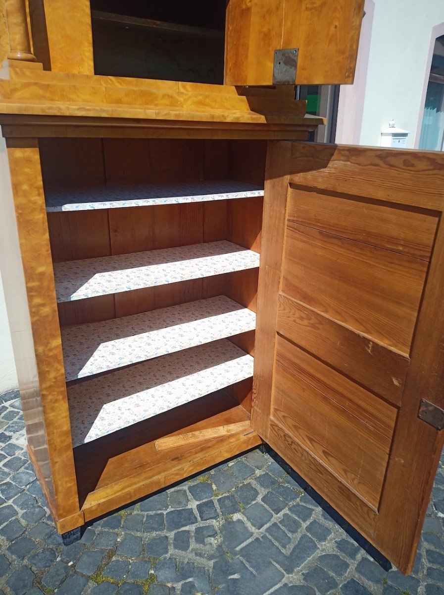 Biedermeier Blender Cabinet, North Germany Circa 1815-photo-2