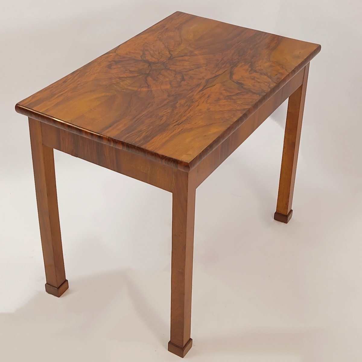 Biedermeier Walnut Table Austria Circa 1830