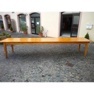 Table Ancienne Du 19ème Siècle, 433 Cm De Long