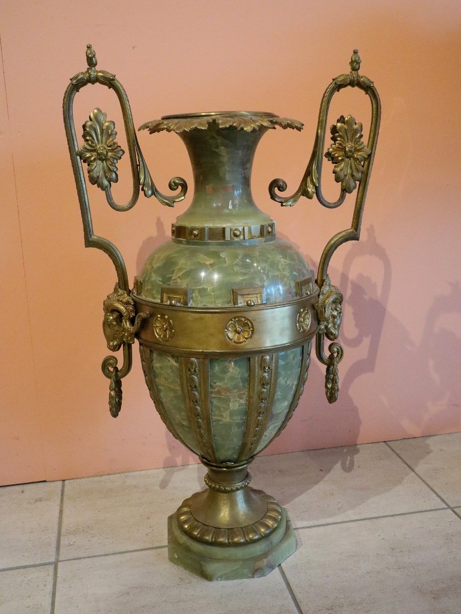 Art Nouveau Anse Vase, Circa 1900-photo-2