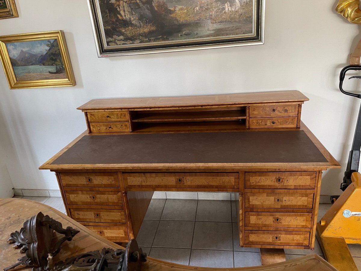 Large Biedermeier Desk, Vienna 1830-photo-3