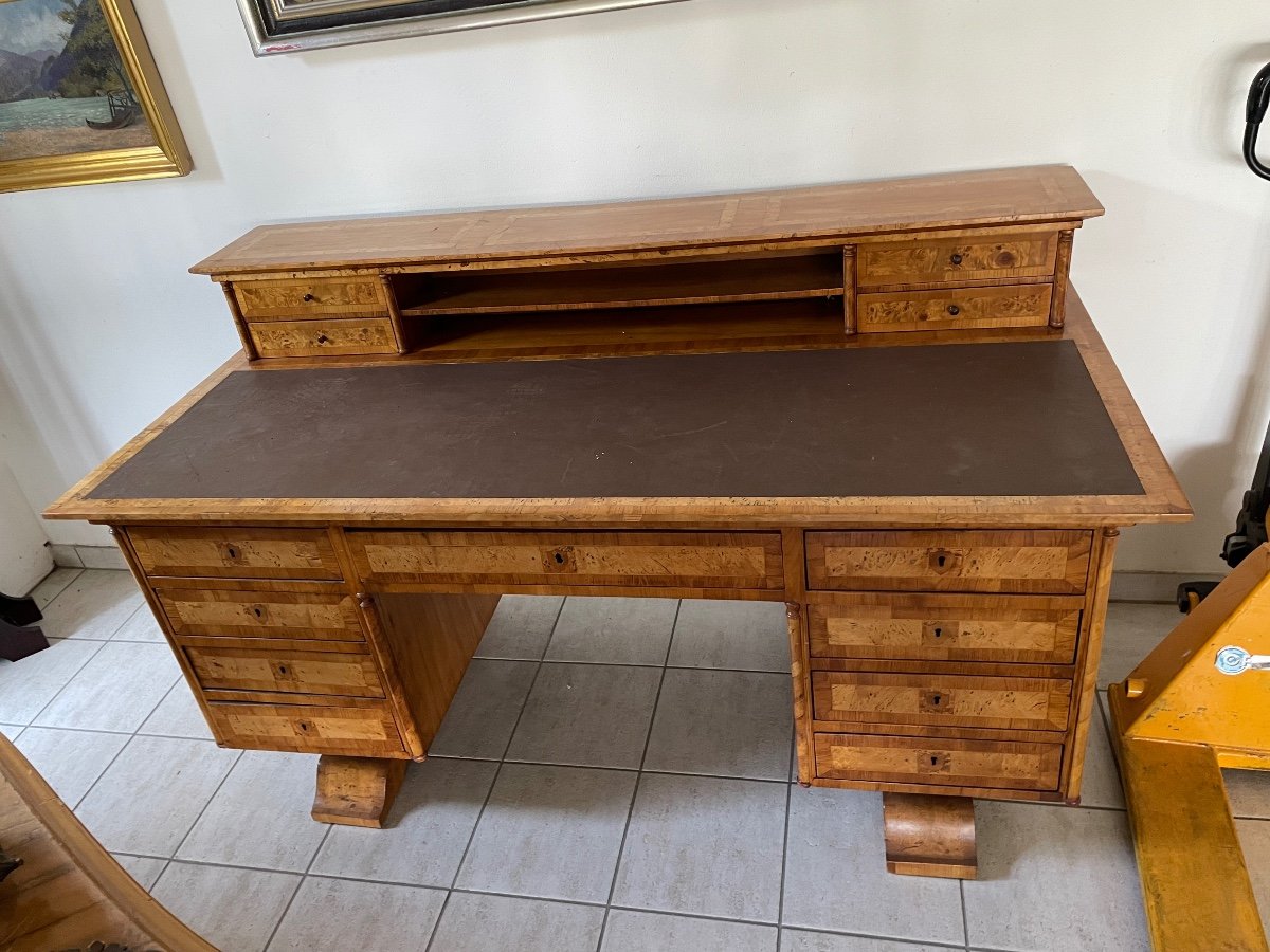 Large Biedermeier Desk, Vienna 1830-photo-7