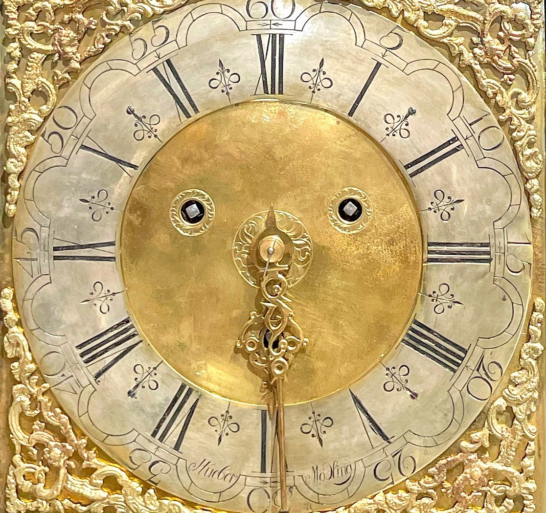 Baroque Clock, Vienna Circa 1750-photo-2