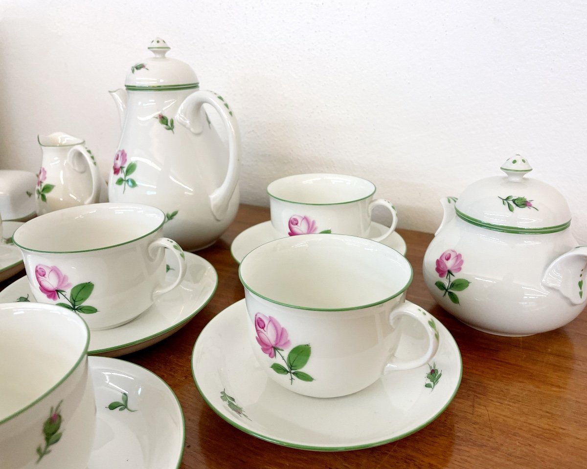 Coffee Service From Augarten Porzellan Wien, 10 Pieces-photo-1