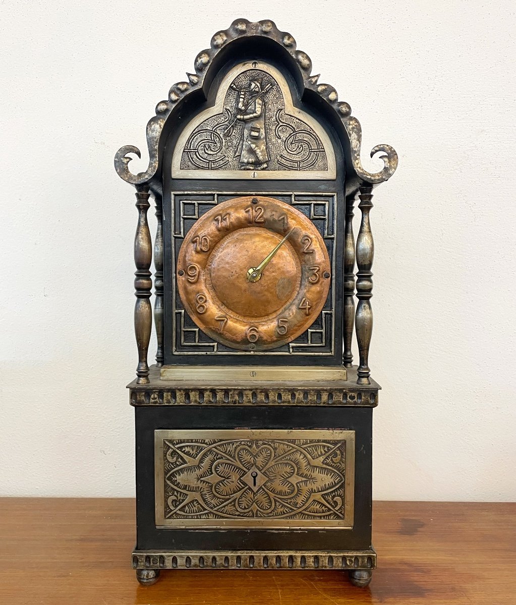 Original Art Nouveau Clock-photo-7