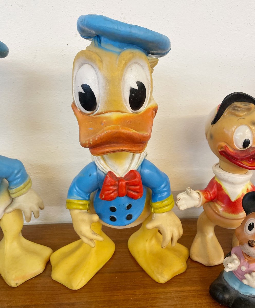 6 Pieces Of Original Disney Figurines From The 60s-photo-4